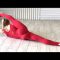 Splits and Oversplits. Stretching contortion. yoga and Gymnastics Training
