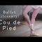 Ballet Glossary Cou de Pied