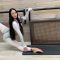 yoga and Gymnastics Skills. yoga and contortion challenge.STRETCH Splits
