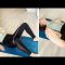 Yoga & Contortion in home with rubber band