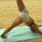 Yoga Flow — Stretching the legs on the beach