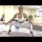 yoga and Gymnastics Skills. Workout STRETCH Legs. Contortion and Gymnastics Training