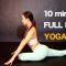 10 min FULL BODY YOGA/STRETCH for STRESS & ANXIETY Relief