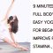 Full Body Easy Yoga For Beginners To Improve Stamina & Balance. @ABBY FIT YOGA [ 9 MIN]
