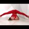 split stretching routine. Contortion and Gymnastics. Yoga training