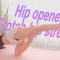 🧘🏻‍♀️hip opener crotch-hip stretch 요가스트레칭 💃hip-up stretch before work at home😘運動