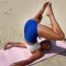 Yoga on the beach