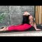 Splits and Oversplits Stretching. Contortion Flexibility. Yoga Training