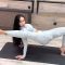 stretching yoga. contortion flexibility. gymnast workout training #contortion