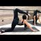 yoga and contortion Training. Gymnastics for Flexibility. Stretches for Splits and Oversplits.