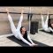 yoga stretching warm-up. Flexibility and Gymnastics Skills. Workout STRETCH yoga and contortion