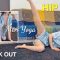 Wearing Pigiama to do stretching after waking up in the morning😛🍑🌊요가 스트레칭 홈트 Hip-up exercise | 4K