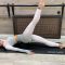 Splits and Oversplits. Contortion Training. Stretching and Gymnastics. Yoga girl