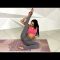 Yoga stretching. flexible yoga . splits stretching. Gymnastics and contortion challenge.