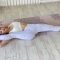 Yoga stretching. Gymnastics and contortion Training. Splits for Stretching and Flexibility