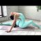 Stretches for Splits and Oversplits. Stretching contortion. yoga and Gymnastics Training