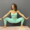 Middle Splits and Oversplits Stretching. Contortion Flexibility. Yoga Training