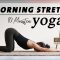 Yoga Morgenroutine für Anfänger | Den ganzen Körper Dehnen & Mobilisieren | 10 Minuten