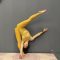 Yoga stretching. Gymnastics and contortion Training. Splits for Stretching and Flexibility