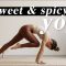 Yoga Ganzkörper Flow für Kraft, Energie und Wärme | Beine, Po & Schultern | 25 Min. sweet & spicy