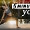 Yoga Flow für Energie & Power | Wach und fit in 5 Minuten | Dein Yogasnack für zwischendurch!