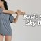 기본 스타일의 하늘하늘 비키니 Basic Style Sky Bikini